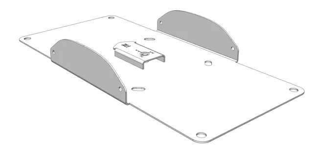 AC-204 Elongated bracket Locator Two
